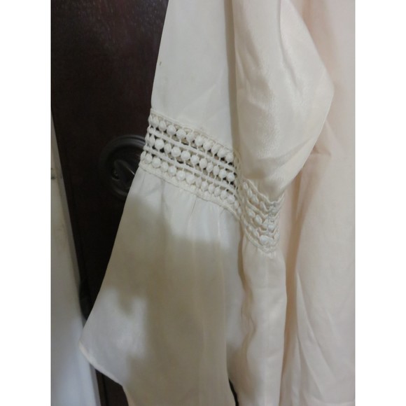 PRETTY RANCHO ESTANCIA CREME COLOR BLOUSE SIZE XL - Picture 2 of 4